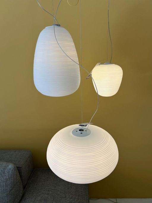 Set di 3 lampade a sospensione Foscarini Rituals