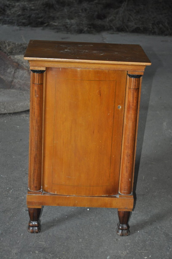 Antiek Biedermeier Hongaars Nachtkastje (photo 5 of 9)