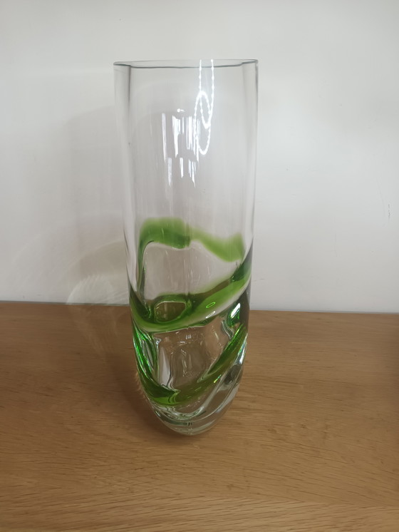 Image 1 of Kronos crystal vase.