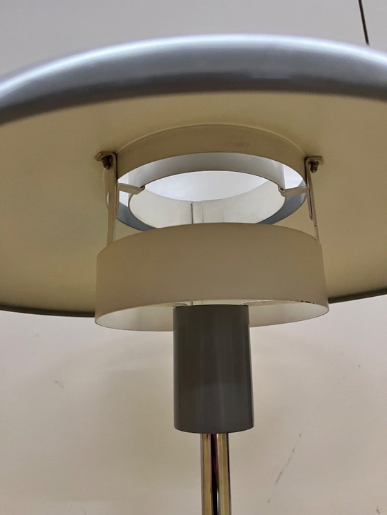 Image 1 of Stilnovo – Model 8022 – Table lamp – Chrome and lacquered metal – Italian design 1950