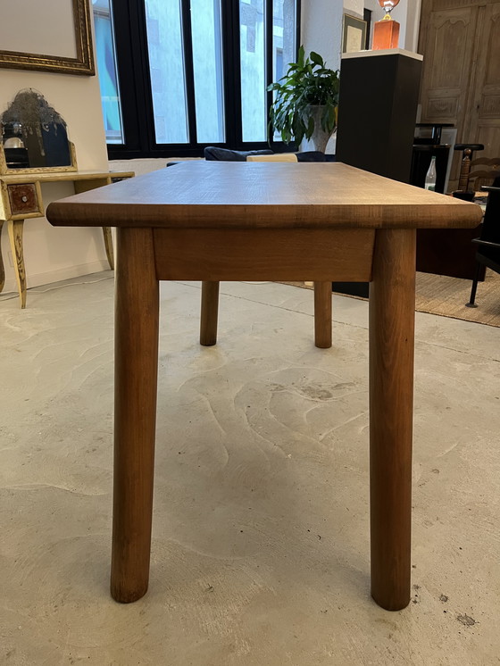 Image 1 of Tavolo da pranzo in faggio anni '50