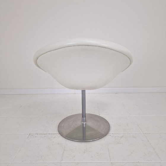 Image 1 of Silla Artifort Little Globe de Pierre Paulin en cuero, años 80