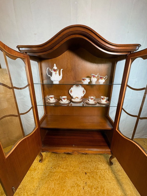 Image 1 of Classic Baroque Style Display Cabinet / Vitrine – Circa 1940–1960  Bring timeless elegance and sophistication to your home with 