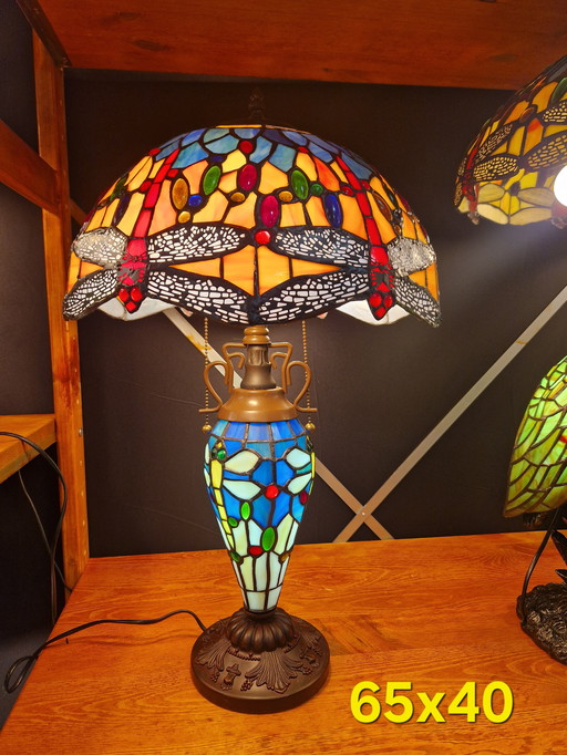 Magnifique lampe de table de style Tiffany 65x40
