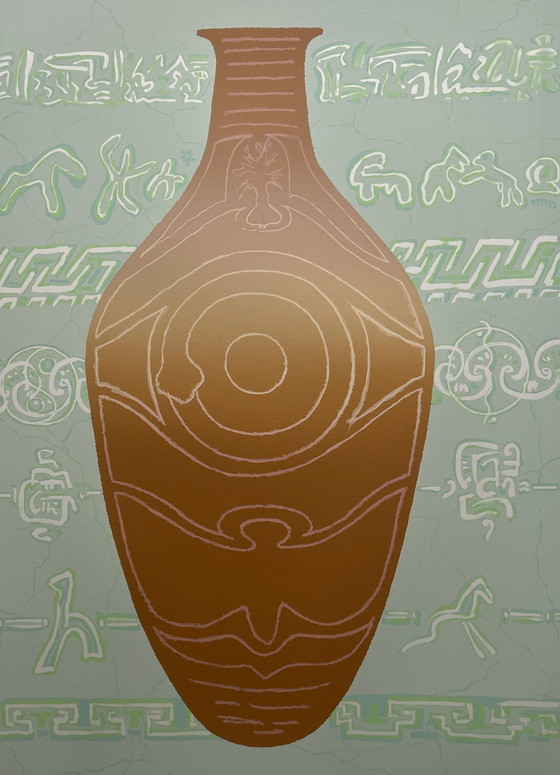 Image 1 of Silkscreen Frits Droog - Amphora