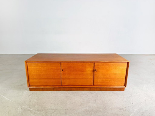 Original WK Möbel Midcentury Sideboard Teak Lowboard Commode