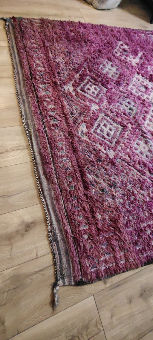 Berbertapijt 340 x 200 Boho nieuw wollen kleed marokkaans