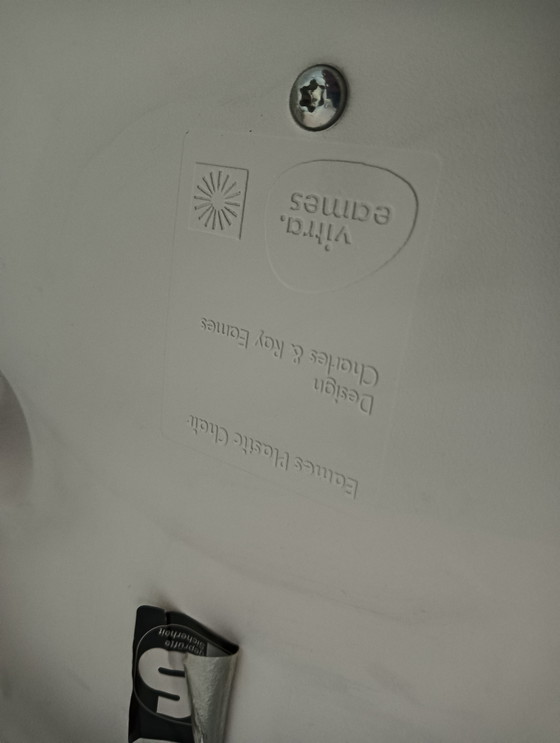 Image 1 of 2X Vitra Eames DSX stoelen