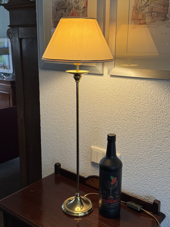 Image 1 of High-End English Classic Table Lamp | High-Gloss Brass | Heavy Quality | 1995