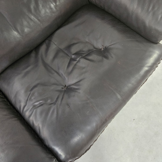 Image 1 of De Sede DS101, zwart lederen 2-zit