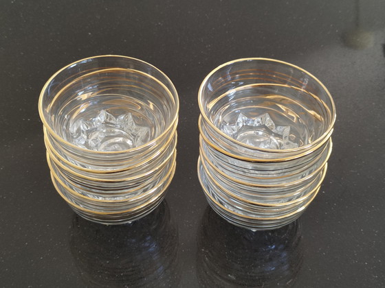 Image 1 of 8 copas/copas de champán Art Déco