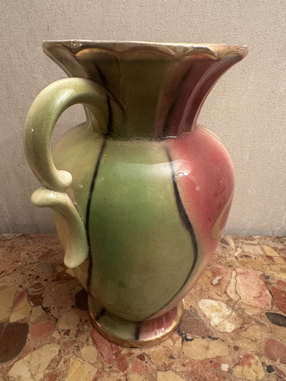 Image 1 of 1950s West Germany Ceramic vase signed Foreign