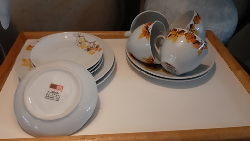 Vintage Arte Viva Siena servies set. – Porcelain
