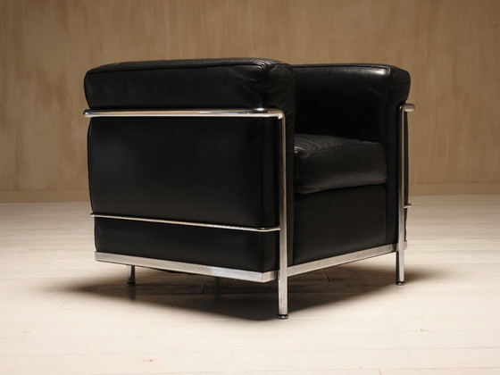 Image 1 of LC2 Clubfauteuil van Le Corbusier, Jeanneret, Perriand voor Cassina
