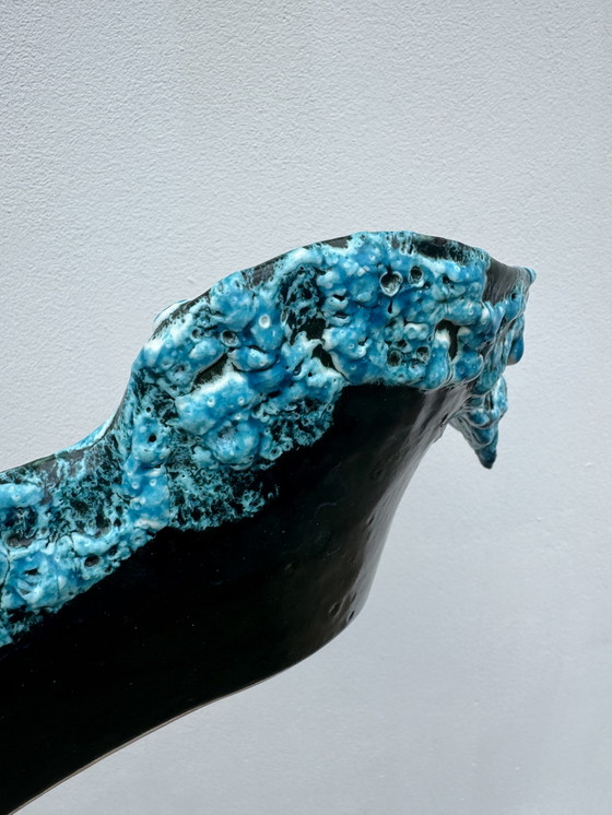 Image 1 of Large ceramic trinket tray from Luc Vallauris, 1960s