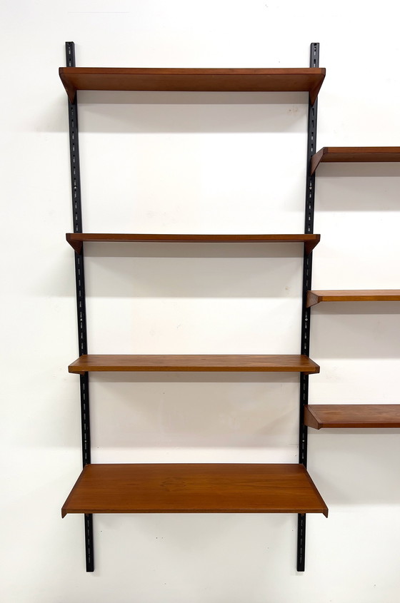 Image 1 of Système d'étagères en teck de Kai Kristiansen de FM Møbler