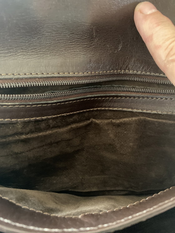 Image 1 of Cartier clutch vintage nappa brown