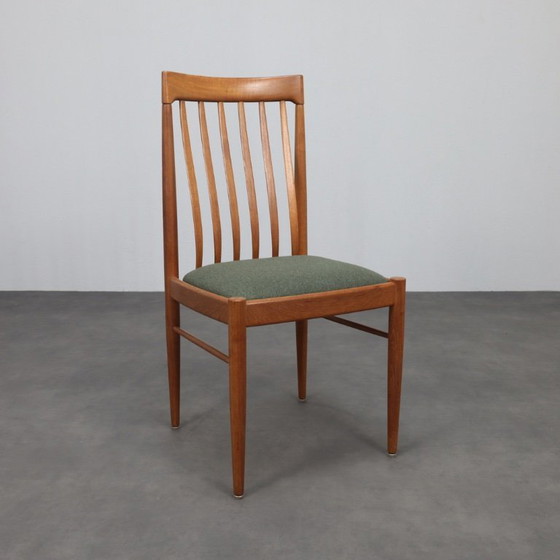 Image 1 of Set van zes eetkamerstoelen van H.W. Klein voor Bramin, Denemarken, jaren 70