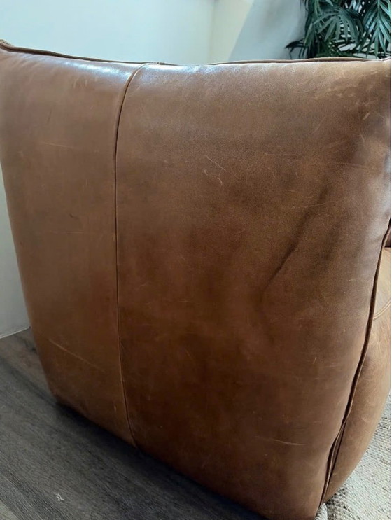 Set of 2 Jess Design My Home XL Fauteuils – Vintage Patina – Armchairs, Leather (photo 7 of 9)