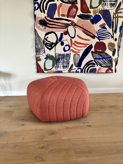 MUUTO FIVE LARGE POEF remix 632 Tangerine