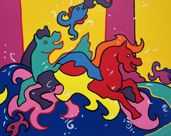 Image 1 of Screenprint Shunyam - Cavalli di Trevi I