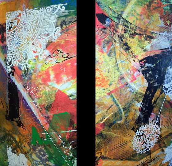 Image 1 of Youthone - Chromatic Pulse - Artist Canvas