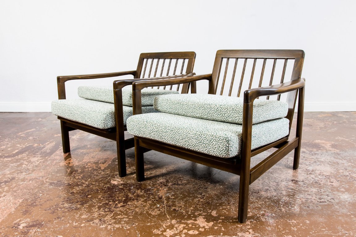 Mid-Century Modern Club Chairs B7522 by Zenon Bączyk, Poland