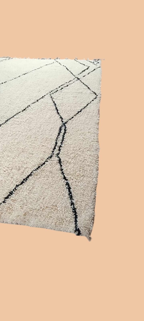 Image 1 of Tapis berbère laine vierge Tapis marocain - 300 x 200 cm 302x 296 m Type B12.4