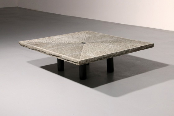 Image 1 of Giulio Lazzotti coffee table by Mageia, Italy 1981