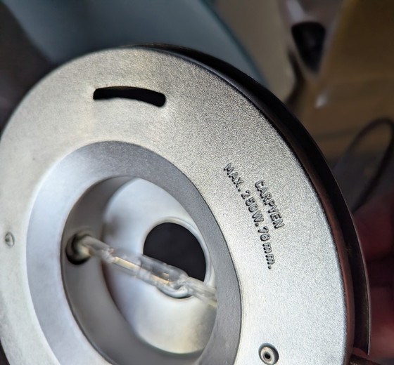 Image 1 of Vintage Spaceage Hanglamp Glas/Staal Arpyen