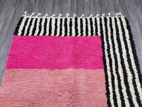 Tapis En Laine Naturelle Tissé À La Main Traditionnelle Sur Mesure 2/3 M – Alessi, Wool (photo 2 of 10)