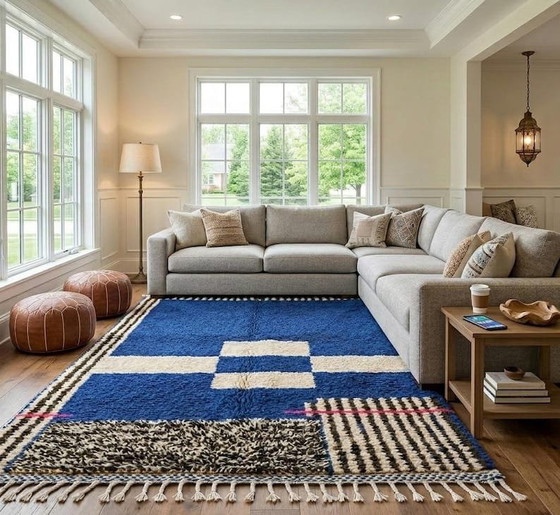 Alfombra Beni Ouraine de Lana Natural a Medida 150/250 cm – Ahrend, Wool (photo 5 of 6)