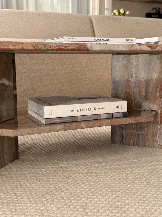 Vintage Marmeren Salontafel – Marble (photo 5 of 15)
