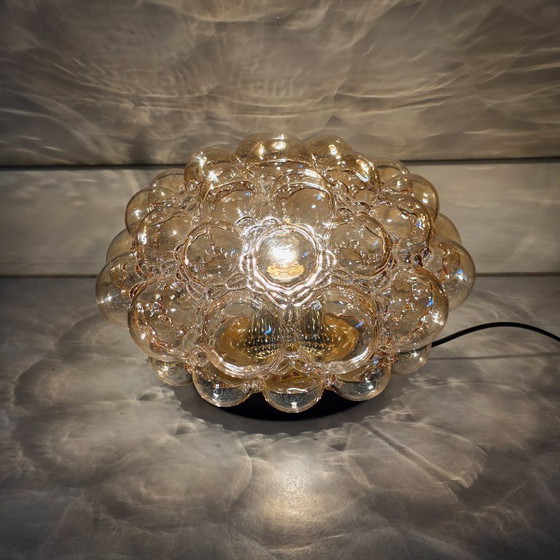 Image 1 of Lampada da parete/plafoniera vintage Bubble – Glashütte Limburg – Helena Tynell – Ø 29 cm – Germania - lampada da soffitto
