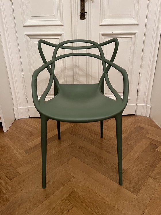 Image 1 of 4x Chaise Kartell Masters De Philippe Starck