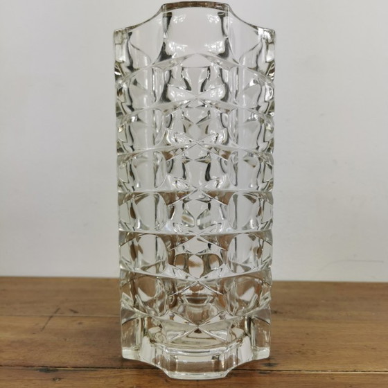 Image 1 of Vase „Windsor Luminarc“ im Mid-Century-Design. Glas.