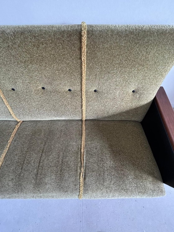 Image 1 of Vintage bankstel (stoel en driezitsbank)