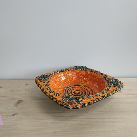 Image 1 of Jaren 70 Tafelwaar: Lava Sigarenasbak & West Germany Dümler & Breiden Schaal