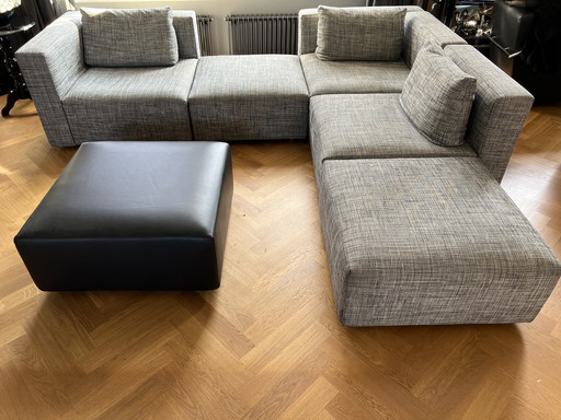 Minotti Braque, modular design sofa 6 piece