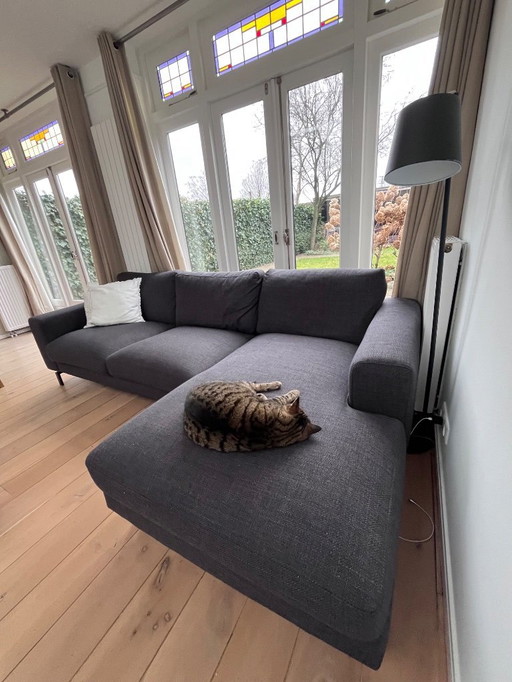 Sofá de esquina con sillón largo