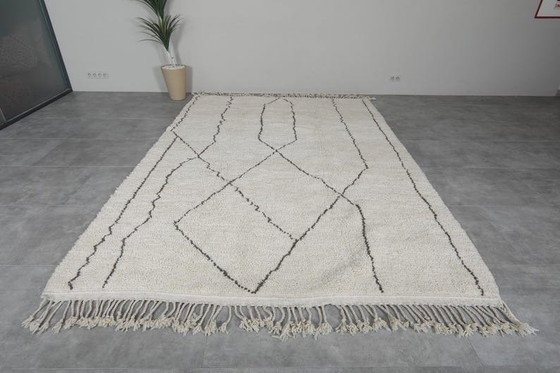 Tapi en laine pure naturelle tissé a la main taille 1,5/2,5 m – Ahrend, Wool (photo 7 of 7)
