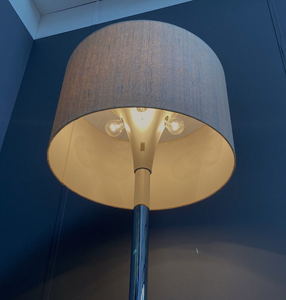 Image 1 of Lámpara de pie Staff Leuchten cromada, años 70