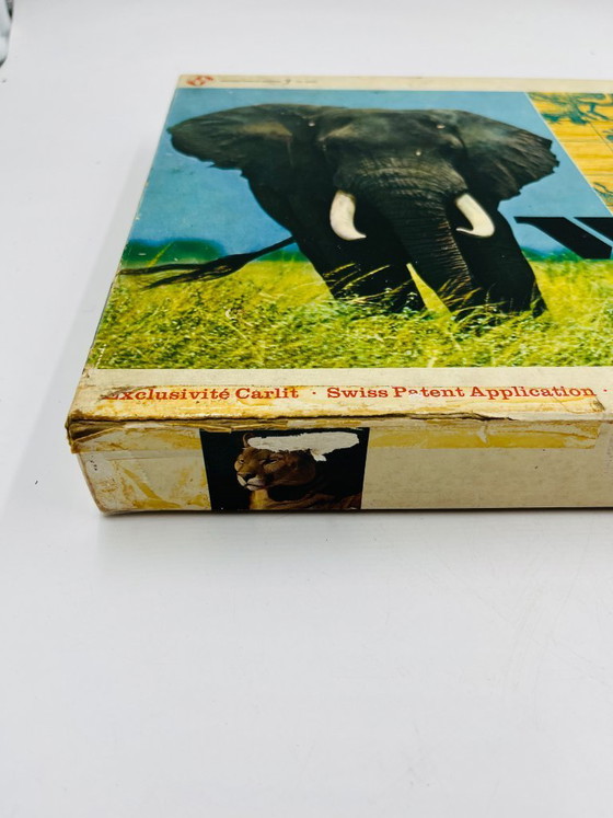 Image 1 of Wild Life vintage game Carlit Zurich WWF collector's edition 1960s