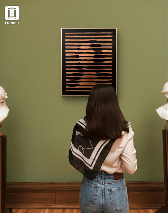 Image 1 of Walter Geraci - Gioconda Stripes (Bronce)