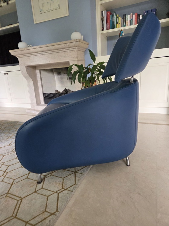 Leolux Solimy Armchairs including ottoman – Leather (photo 9 of 9)