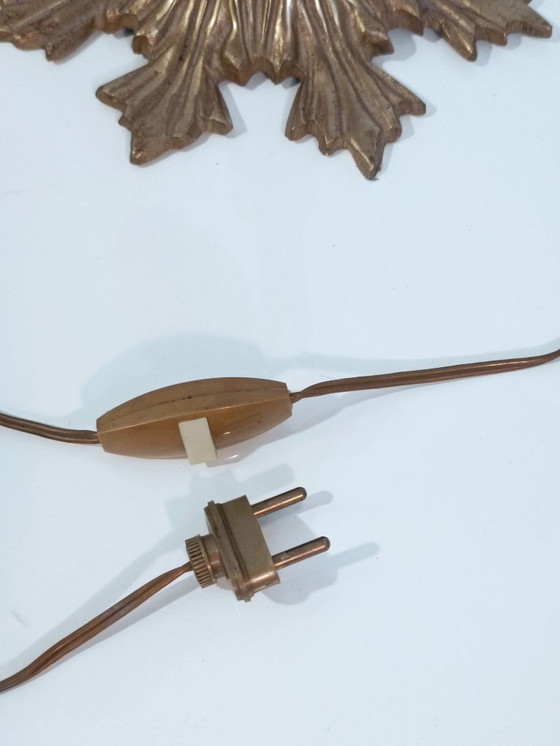 Image 1 of Lampe sculpturale Grappe de raisins verre de Murano 1960s