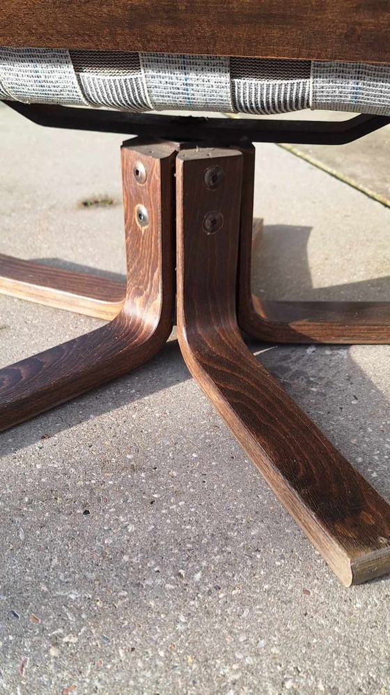 Image 1 of Set van 2 vintage 70'r design draaistoelen, fauteuil.