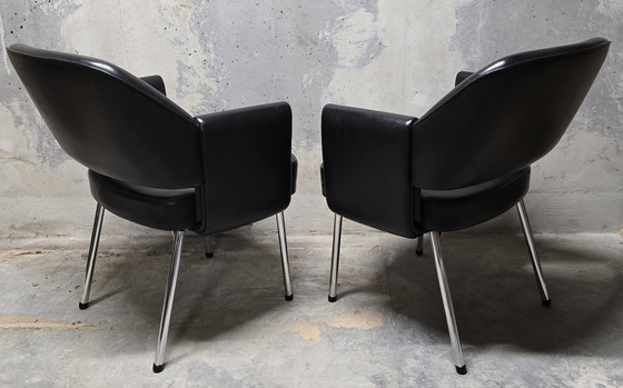 Image 1 of Paar Deauville fauteuils ontworpen door Marc en Pierre Simon voor AIRBORNE 1960