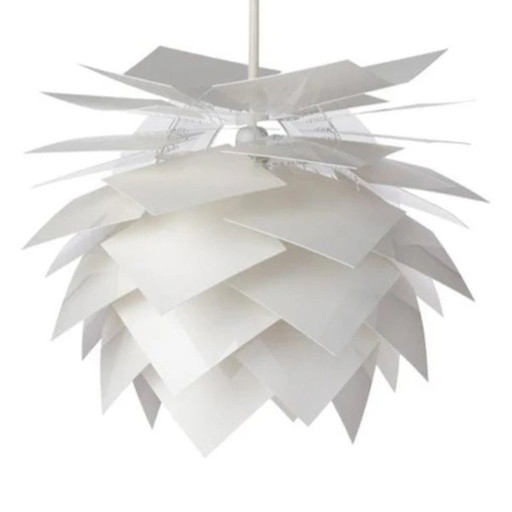 Large Scandinavian Hanging Lamp - Pineapple - Frank Kerdil - ∅ 50cm - NEW - 2020