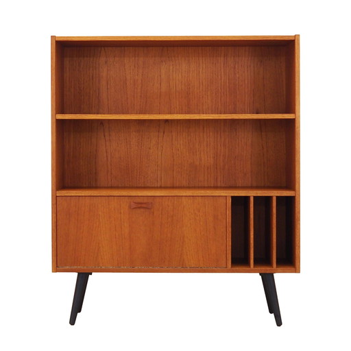Teak bookcase, Danish design, 1970s, manufacturer: Clausen & Søn